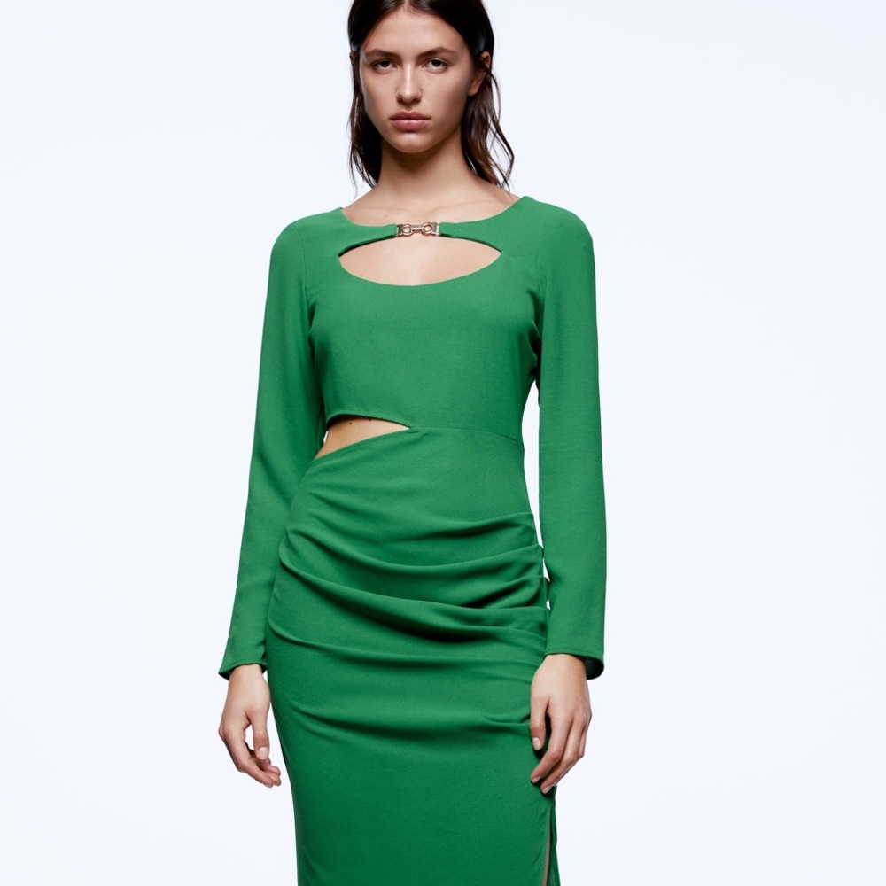 ZARA CUT OUT DRESS - Picture 4 of 6